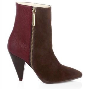 Stuart Weitzman Cone Heel Bootie sz 8